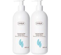 Ziaja Manteca de Cacao Emulsión Corporal - 400 ml (Paquete de 2)