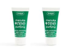 Ziaja Manuka Tree, Crema de Noche Exfoliante, 50 ml (5901887029144) (Paquete de 2)