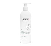 Ziaja Med Gel de Ducha Anti-Imperfecciones para Piel Grasa o con Tendencia Acneica 400ml con Extracto de Corteza de Álamo y Zinc