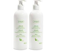 Ziaja Oliva Loción Corporal 400Ml, Blanca (Paquete de 2)