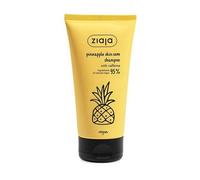 PIÑA Champú con cafeína | 95% ingredientes naturales | Revitalizante, volumen y brillo | Cabello sano, teñido o seco | Vegano | Sin siliconas | 160 ml de ZIAJA