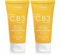 Ziaja Vitamin C.B3 Niacinamide Wake Me up Face Cream 50ml (Paquete de 2)