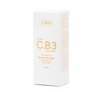 Ziaja Vitamina C.B3 Niacinamida Mascarilla Facial Glow Hidratante Iluminadora 50ml con Provitamina B5 D-Pantenol Vitamina E y Péptidos de Arroz para Reducir Imperfecciones y Regeneración de la Piel