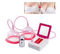 ZIAMOO Copa Masajeadora de Senos para Mujer, Masaje del Pecho, Anti Flacidez Herramienta de Masaje Aumento de Senos, Eléctrica Inalámbrica para El Cuidado del Pecho Femenino