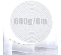 Ziamzra 600g Contrapesos Cortinas 6m Pesos para Cortinas 100g/m Plomos Cortinas Gusanillo para Cortinas Pesos para Cortinas Ducha Cortina Mantel Alfombra de Baño Mosquitera Exterior