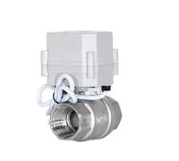 ZIATLPMW DN8-25 1/4 ''-1'' válvula de Bola proporcional Tipo V SS304 válvula moduladora en Forma de V 4-20mA 0-5V 0-10V señal de Entrada(DN15,BSP_OC Output PWM_0-5V Signal)