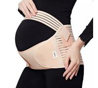 ZiaWorld Cinturón de apoyo 4 en 1 para embarazo, cinturón de maternidad, ligero, cinturón de embarazo, bandas para el vientre para mujeres embarazadas, alivia el dolor de espalda, pélvico y cadera