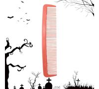 Zibeem Broma de peine para disfraz grande, peine ancho gigante divertido - Broma de gigante para disfraz - Big Comb Funny Hair Brush Gag Toys, accesorios para fotos, cosas de broma, decoraciones