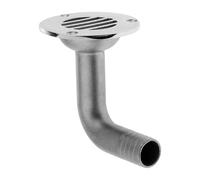 Zibeem Desagüe para Cubierta De Embarcación - Drenaje de Aguas Residuales Marinas de Acero Inoxidable,Desagüe para Cubierta Marítima - para Embarcaciones, Yates, Kayaks, Baños, Alfombras Marinas, y