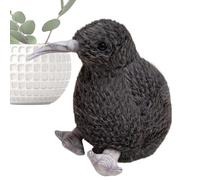 Zibeem Muñeco Pájaro Kiwi - Peluche de Kiwi Realista y Adorable - Suave para y Decoración Hogareña para Dormitorio Sala Estantería Escritorio - Habitación Infantil