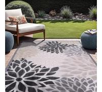 ZIBENE Alfombras Antideslizantes e Impermeables, Antideslizantes, Patrones Vegetales, alfombras regionales, autocaravanas, Camping, balcón Rug, Disponibles en Varios tamaños.[100X180cm]