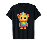 "Zibibi "Rainbow Monster Tees & Apparel Cute Colorful Kawai Camiseta