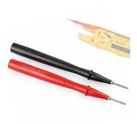 ZIBOO Sonda de prueba TP2 Kit de sonda de alcance delgado de 2 piezas de voltaje de 1000 V, corriente de 10 A, diámetro de punta de 2 mm, compatible con Fluke T5-1000 T5-600 T6-1000 T6-600 probador de