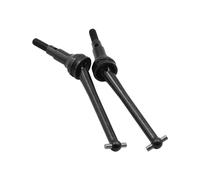 ZIBOXI 2 Ejes de transmisión CVD FR compatibles con MJX 1/16 Escala 16207 16208 14209 14210 RC Coche camión for Accesorios de Mejora de Hobby.(Black)