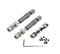 ZIBOXI 3 Ejes de transmisión CVD for MN128, MN86, MN86S, MN86K, MN86KS, MN-G500, 1/12, Piezas de actualización for Coche RC.(Gray)