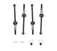 ZIBOXI 4 Ejes de transmisión Delantero y Trasero CVD 54515 54516 de 42 mm y 39 mm for Tamiya XV-01 TC-01 XV01 TC01 1/10 RC, Piezas de actualización for Coche.