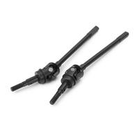 ZIBOXI Ejes AR44, Eje de transmisión CVD de articulación Delantera y Trasera, Dogbone RC 1/10 Axial SCX10-II 90046 90047, Apto for Jeep Wrangler(2PCS Front)