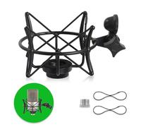ZibugZag Soporte de choque de micrófono para micrófonos de condensador, compatible con Neumann TLM 103/102, M147/149 y más