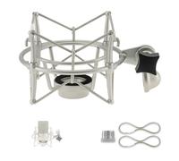 ZibugZag Soporte de choque para micrófono: compatible con Neumann TLM 103, TLM 102, M147, M149 y más, aislamiento antivibración para estudio y transmisión