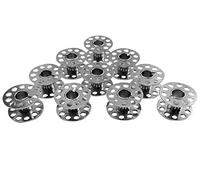 ZickZackNaehmaschine 10 Bobinas de Metal para Singer 1507, 2250, 2259, 2263, 2273, 8280, 2282 Máquina de Coser
