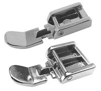 ZickZackNaehmaschine Juego de 2 prensatelas con cremallera, estrechos y normales para máquinas de coser Silvercrest