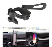 Zicobox JK - Soporte multifunción para teléfono y taza de bebida, organizador de soporte atornillado 2 en 1 para Jeep Wrangler JK Rubicon Sahara Sport 2/4 puertas 2011-2018