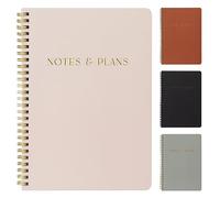 ZICOTO Agenda simplificada por hora - Organiza fácilmente tus tareas diarias y aumenta la productividad - El diario perfecto sin fecha y organizador de trabajo