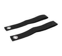 ZIDDAR 2 anillos de capó con correa de anclaje, anclajes de punto para kayak, canoas, transporte, amarre fijo para coche, anclas de kayak, canoas, correa fija de transporte