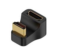 ZIDDAR Adaptador macho a hembra de 60 Hz y 180 grados para PC, monitor y portátil