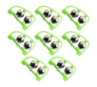 ZIDDAR Alarma de campana de pesca con doble clip con doble alerta, campanas de alarma de pesca