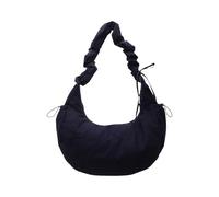 ZIDDAR Bolso bandolera acolchado para mujer, ligero, de nailon fruncido, con gran capacidad, a la moda, casual, para uso diario, Blue, One Size