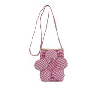 ZIDDAR Bolso bandolera de algodón con estampado floral geométrico, impermeable, para oficina y actividades al aire libre, bolso casual, b, One Size