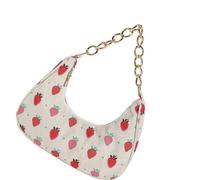 ZIDDAR Bolso de hombro de algodón ligero con bordado floral, diseño multibolsillo, bolso casual para las axilas, para mujer, esencial para el día a día, bolsa de lino de algodón, Cadena 5, One Size