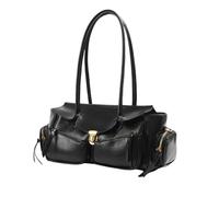 ZIDDAR Bolso de hombro para mujer, bolso cruzado de poliuretano con correa extraíble, bolso cruzado para el trabajo, compras, viajes, bolso cruzado para mujer