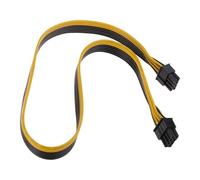 ZIDDAR Cable de alimentación adaptador de 8 pines a tarjeta gráfica PCIe (6+2) de 60 cm, adaptador de corriente PCIExpress GPU