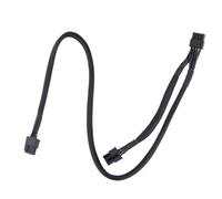 ZIDDAR Cable de alimentación PCIE VGA de 8 pines a 8 pines (6+2) de 6 pines para tarjeta de video modular G3P2 Flat Line 18 AWG