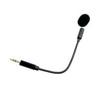 ZIDDAR Conectores de alta sensibilidad en micrófono para streamers y jugadores, impedancia de 2,2 KΩ, cabeza de 6,0 x 2,7 mm para computadora