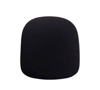 ZIDDAR Cubierta grande de espuma para micrófono, parabrisas de mano para micrófono azul para quitar fundas limpias y auriculares de espuma, pequeñas fundas protectoras desechables para micrófono pop