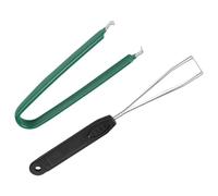 ZIDDAR Extractor de teclas de teclado 2 en 1 para herramienta de extracción de teclado mecánico, herramienta extractora de repuesto, accesorios de limpieza de teclado portátil