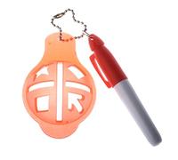 ZIDDAR Paquete de 2 herramientas para marcar líneas de pelota de golf con rotulador, marcador de dibujo, alineación, herramienta de curso, plantilla de alineación