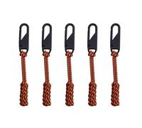 ZIDDAR Paquete de 5 cordones portátiles con cremallera, coloridos deslizadores desmontables para manualidades, herramienta de costura, cuerda