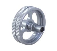 ZIDDAR Rueda de desplazamiento de metal de aleación de alta durabilidad para rueda G102, G304, G305, mejora el rendimiento y la longevidad