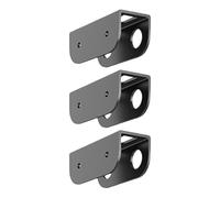 ZIDDAR Soporte ergonómico para portátil debajo del escritorio, soporte de acero al carbono, instalación rápida, mejora la refrigeración para uso en la oficina y el hogar, organizador de soporte