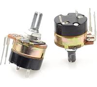 ZIDRMTKVK Botón de Interruptor Encendido B500K BK50K B10K Regulador Velocidad Resistencia Ajustable con potenciómetro(B500k)