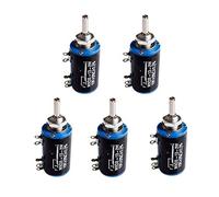 ZIDRMTKVK Codificador rotatorio WXD3-13-2W 10K 100/220/470/680 Ohm WXD3-13 2W Potenciómetro de múltiples Vueltas bobinado 1K 2.2K 4.7K 5.6K 6.8K 47K 100K Interruptor(3.3K Ohm)