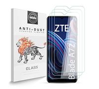 Zidwzidwei Protector de Pantalla Compatible con ZTE Blade A72 [3-Pack], 9H Dureza Vidrio Templado, 2.5D Alta Definicion Alta Sensibilidad, Antiarañazos Protector de Pantalla