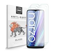 Zidwzidwei Protector de Pantalla para Realme Narzo 30A [3-Pack], Vidrio Templado de 9H Dureza, 2.5D Alta Definicion Alta Sensibilidad, Sin Burbujas Realme Narzo 30A Protector de Pantalla