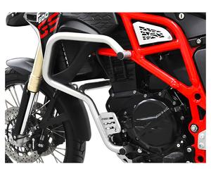 Zieger Carenado del estribo de caída Arriba, Triumph Tiger 900, plateada