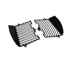 ZIEGER Cubierta del radiador compatible con: Honda XRV 750 Africa Twin Design Clean negro