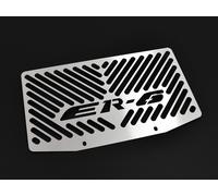Zieger Cubierta Fresca para Kawasaki ER-6 N/F Bj 09-11Wasserkühler Logo Plata